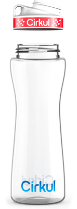 Custom 22oz. Plastic Bottle & Comfort Grip Lid