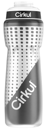 22oz. Insulated Squeeze Plastic Bottle & Sport Lid