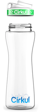 Custom 22oz. Plastic Bottle & Comfort Grip Lid