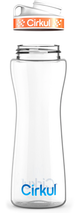 Custom 22oz. Plastic Bottle & Comfort Grip Lid